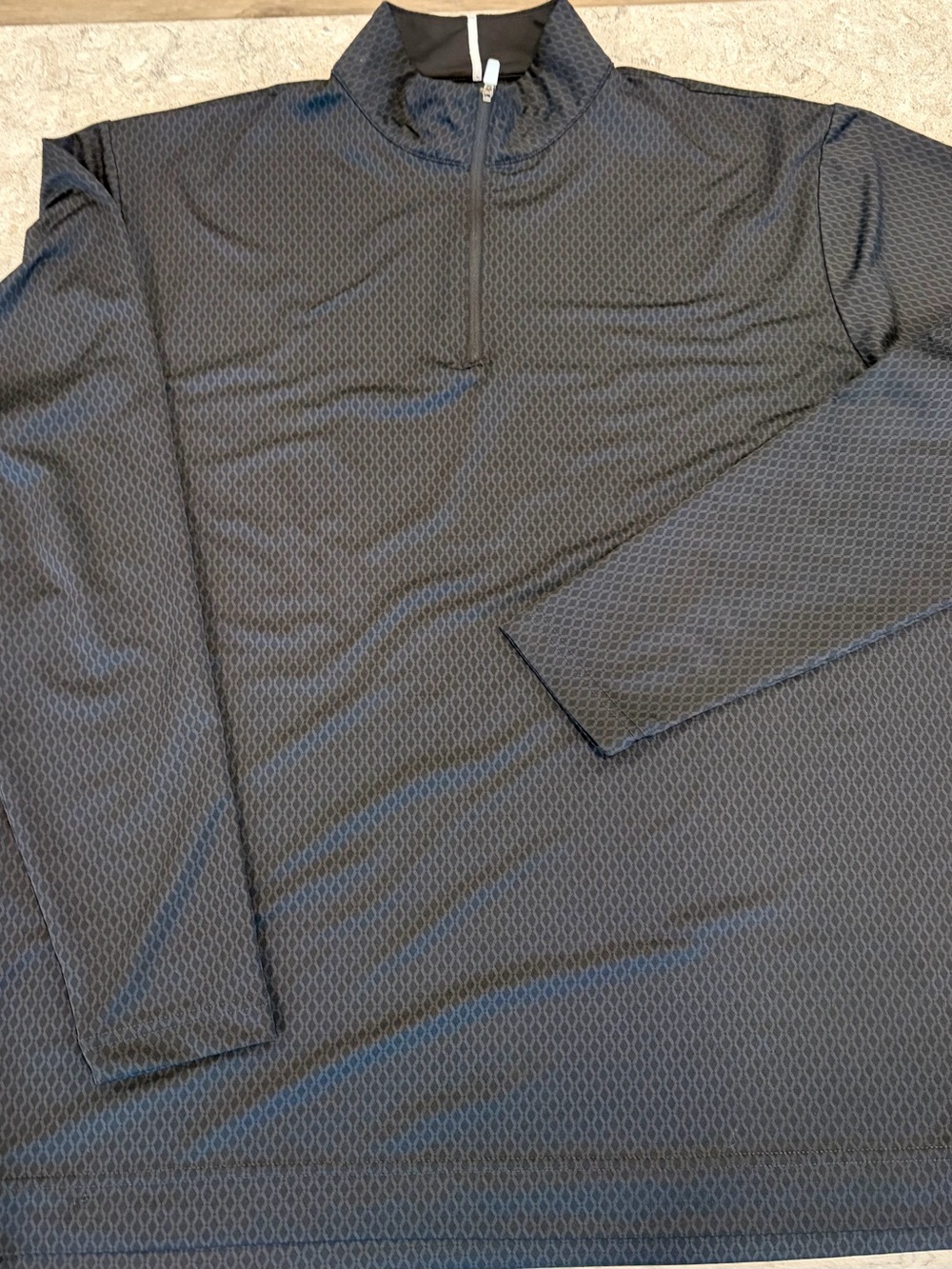 FootJoy Men's Dark Gray Lightweight Quarter-Zip Shirt Jacket